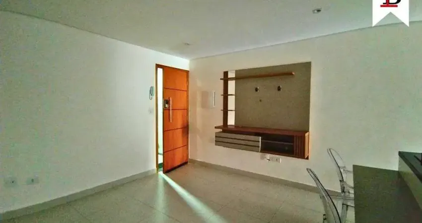 Apartamento com 2 dormitórios para alugar, 60m² - bairro campestre - santo andré/sp