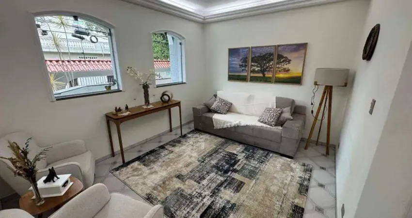 Sobrado com 4 dormitórios para alugar, 298 m² - bairro campestre - santo andré/sp