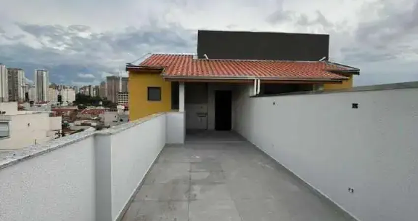Cobertura com 2 dormitórios, 100 m² - vila são pedro - santo andré/sp