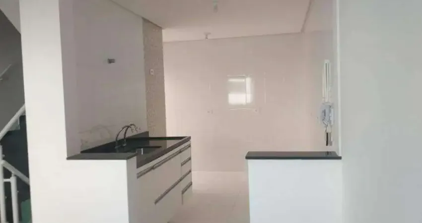 Sobrado para aluguel, 2 quartos, 1 suíte, 3 vagas, vila valparaíso - santo andré/sp