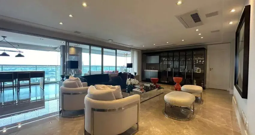 Apartamento com 4 dormitórios para alugar, 264 m² - santa paula - são caetano do sul/sp