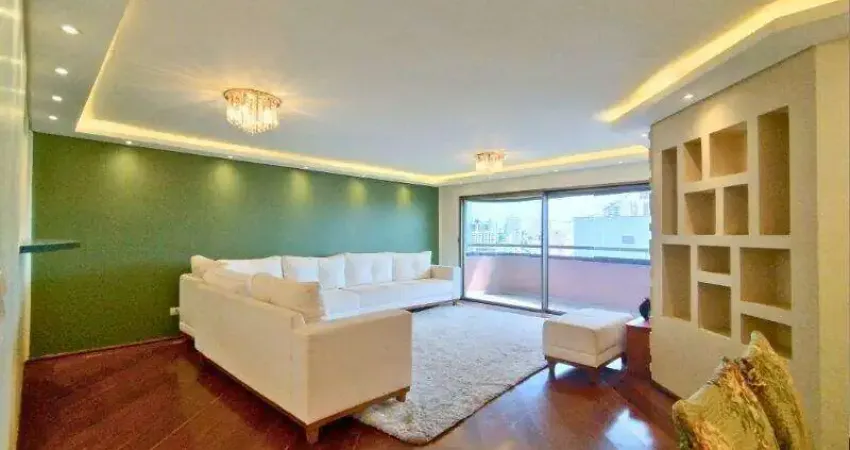 Apartamento com 4 dormitórios para alugar, 169 m² por r$ - vila assunção - santo andré/sp