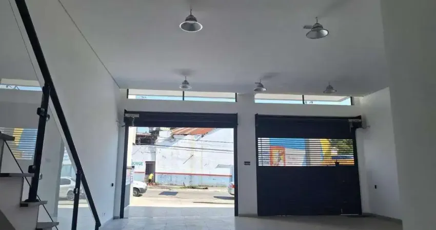 Salão para alugar, 225m² - bairro cidade são jorge - santo andré/sp