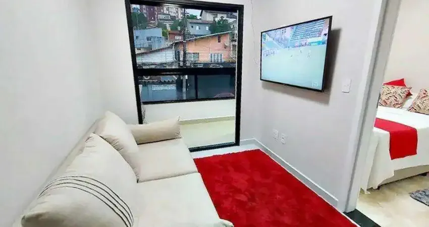 Apartamento com 2 dormitórios para alugar, 45 m² - vila floresta - santo andré/sp