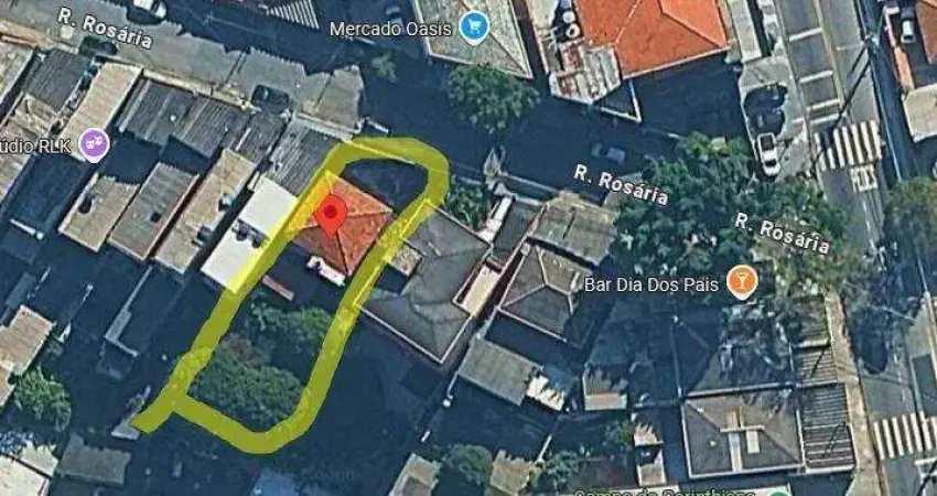 Terreno localizado no bairro sacadura cabral em santo andré, possui 375m² área total .