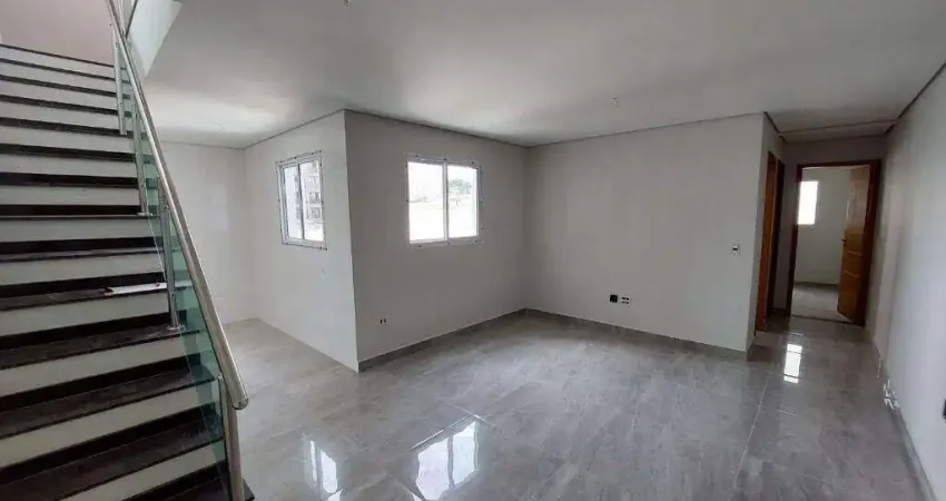 Cobertura com 2 dormitórios à venda, 100m² - bairro vila valparaíso - santo andré/sp