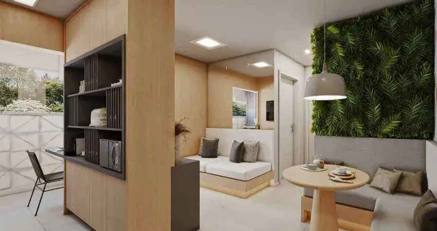 Apartamento com 2 dormitórios à venda, 43m² - bairro campestre - santo andré/sp