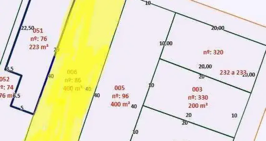 Terreno à venda na Rua Alenquer, Paraíso, Santo André