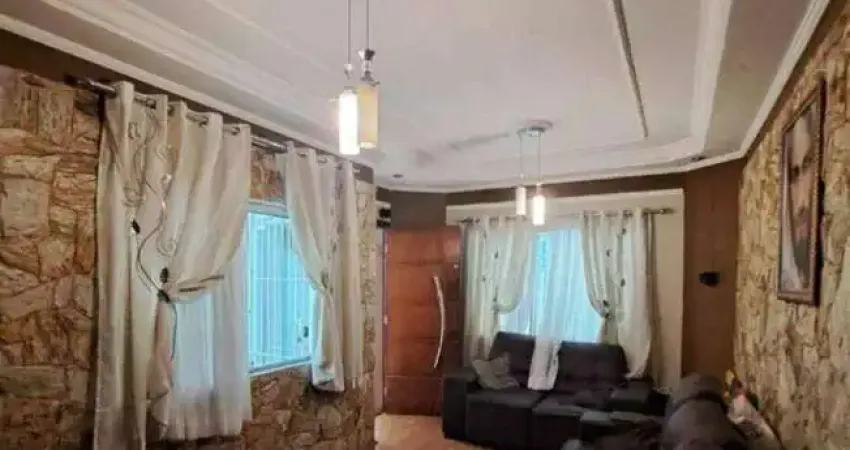 Sobrado com 3 dormitórios à venda, 245 m² - parque são vicente - mauá/sp