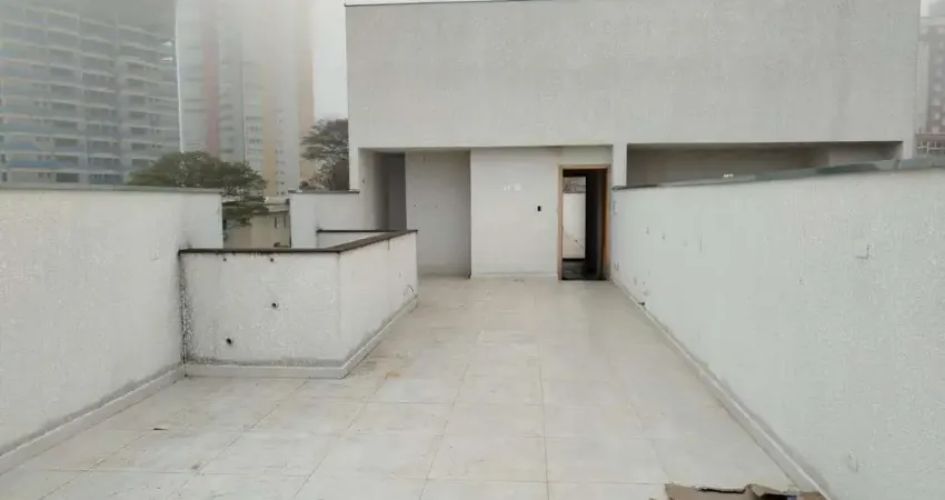 Cobertura com 2 dormitórios à venda, 130 m² - vila assunção - santo andré/sp