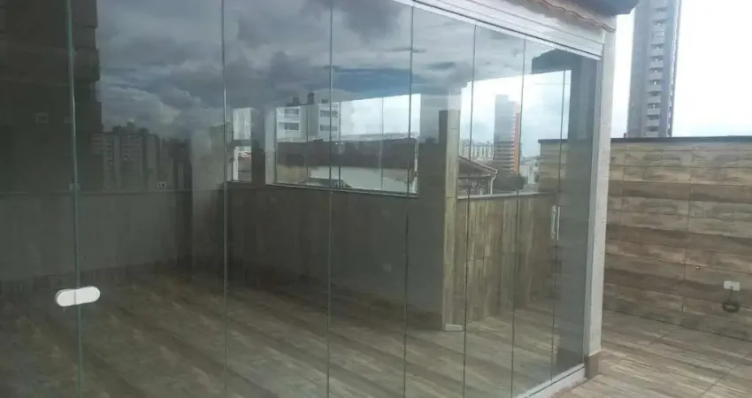 Cobertura com 2 dormitórios à venda, 139 m² - vila alpina - santo andré/sp