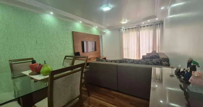 Apartamento com 3 dormitórios à venda, 103 m² - casa branca - santo andré/sp