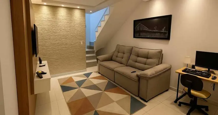 Sobrado com 3 dormitórios à venda, 98m² - jardim irene - santo andré/sp