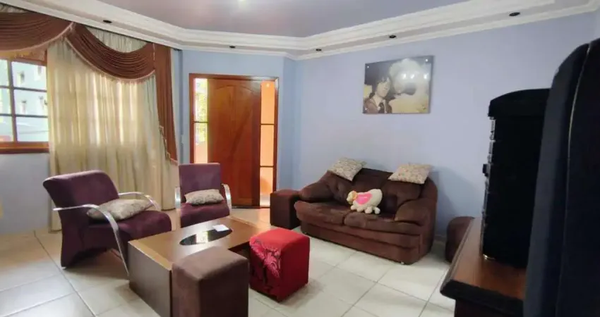 Sobrado com 3 dormitórios à venda, 245 m² - vila são pedro - santo andré/sp