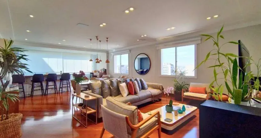 Apartamento padrão mantovani com 4 suítes à venda, 260 m² - bairro jardim - santo andré/sp