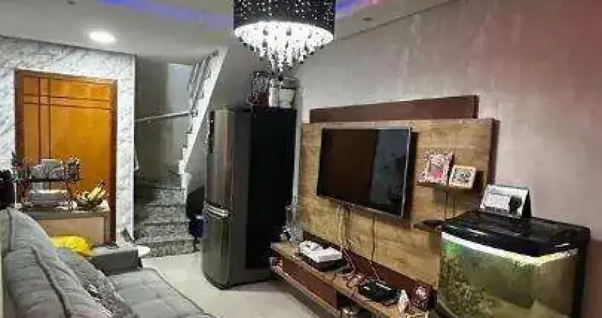 Cobertura com 2 dormitórios à venda, 99 m² - vila marina - santo andré/sp