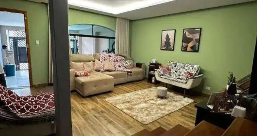 Sobrado com 3 dormitórios à venda, 191 m² - paraíso - santo andré/sp
