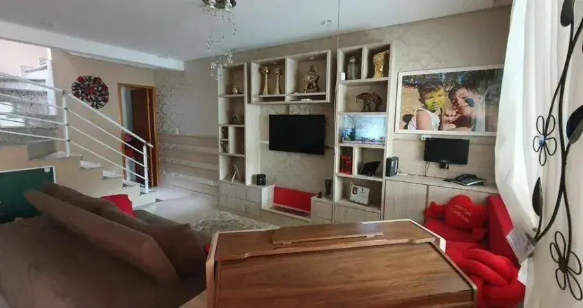 Sobrado com 3 dormitórios à venda, 151m² - bairro vila camilópolis - santo andré/sp