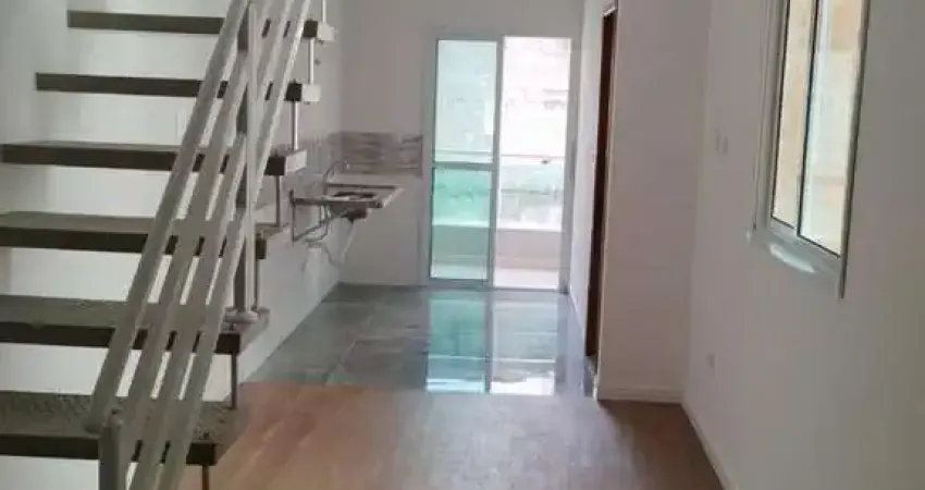 Cobertura com 2 dormitórios à venda, 96 m² - vila pires - santo andré/sp