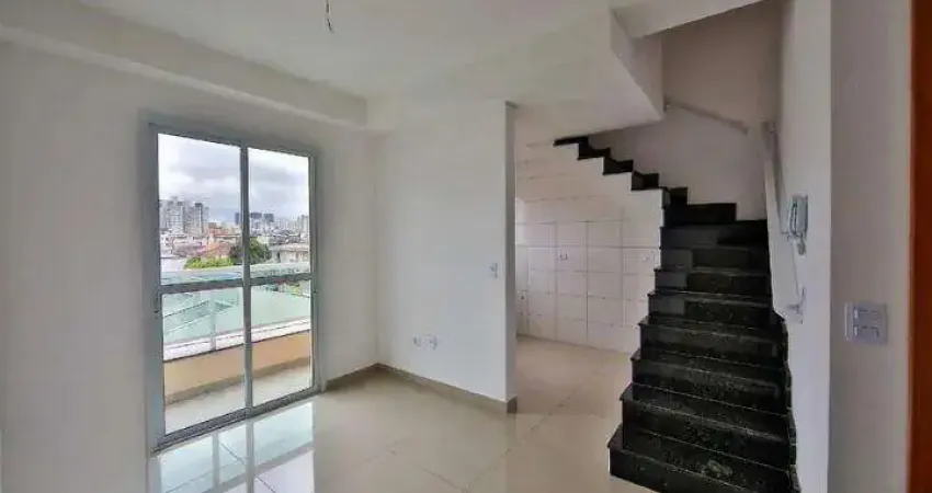 Cobertura com 2 dormitórios à venda, 88m² - bairro jardim ocara - santo andré/sp