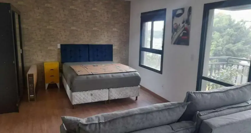 Studio com 1 dormitório à venda, 42m² - bairro campestre - santo andré/sp