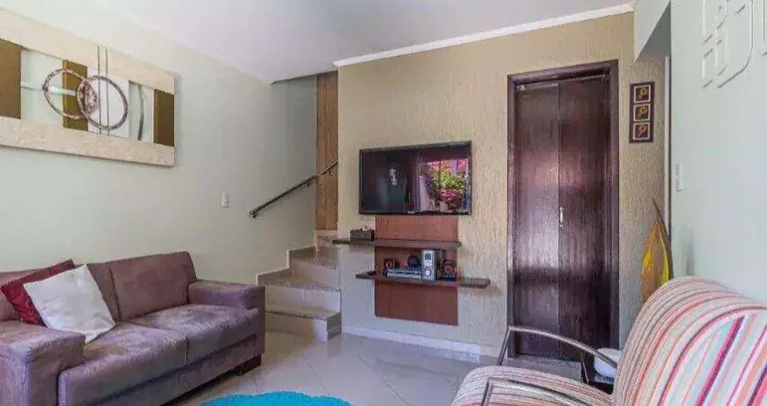 Sobrado com 3 dormitórios à venda, 74 m² - bairro santa maria - santo andré/sp