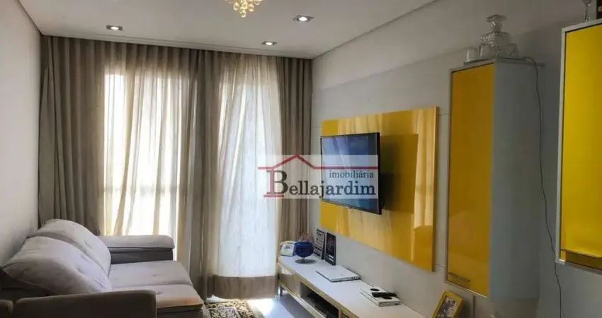 Apartamento com 3 dormitórios à venda, 66 m² - Vila Metalúrgica - Santo André/SP