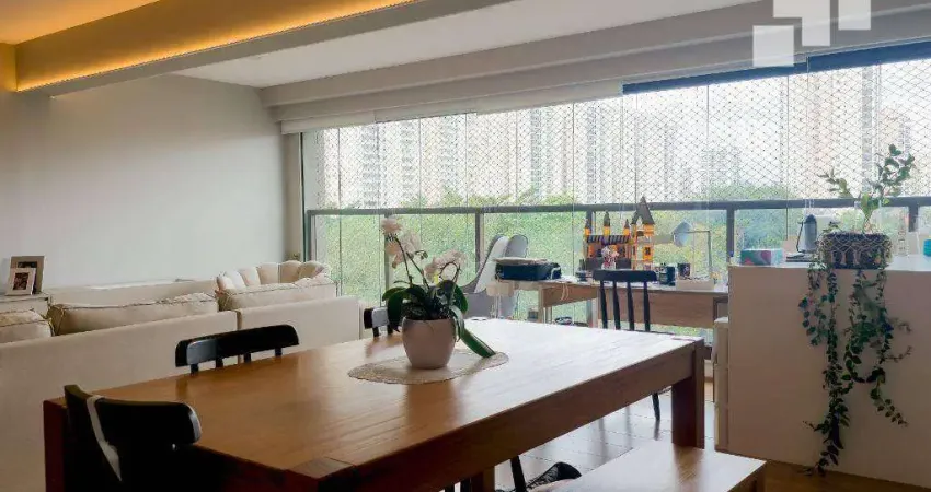 Apartamento com 3 dormitórios, 128 m² - venda por r$ 2.450.000,00 ou aluguel por r$ 14.670,00/mês - vila leopoldina - são paulo/sp