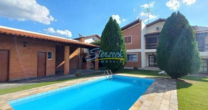 Casa com 4 dormitórios à venda, 386 m² por R$ 1.700.000,00 - Condomínio Estância Marambaia - Vinhed