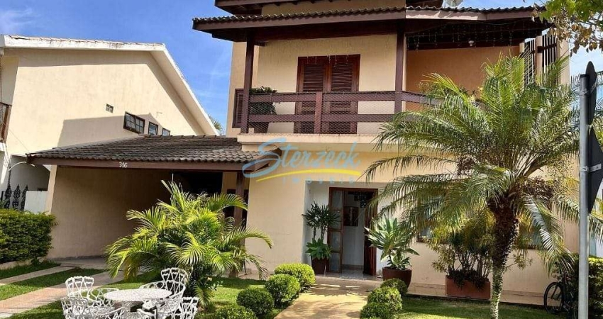 Casa com 3 dormitórios à venda, 255 m² por R$ 1.700.000,00 - Condomínio Jardim América - Vinhedo/SP