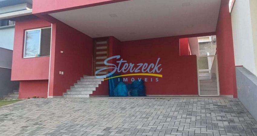 Casa com 3 dormitórios à venda, 175 m² por R$ 1.700.000,00 - Condomínio Morada do Bosque - Vinhedo/