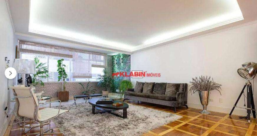 ##-Apartamento com 3 dormitórios e 4 banheiros à venda, 230 m² por R$ 3.150.000 - Jardim Paulista -