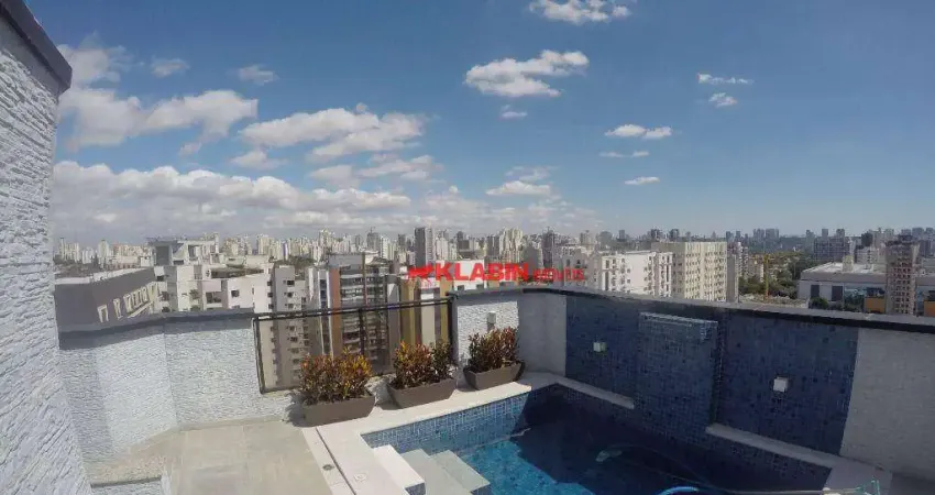 Cobertura com 3 dormitórios à venda, 192 m² por R$ 3.000.000,00 - Moema - São Paulo/SP