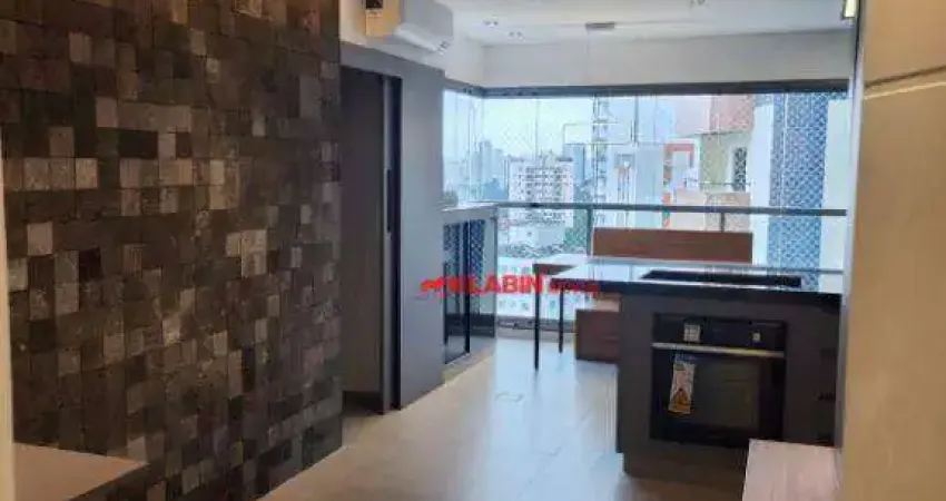 Apartamento à 650m do metro paraíso - 1 suíte - 1 vaga - 44m - Lazer completo