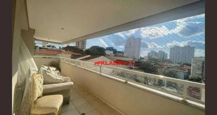 MOBILIADO - Locação e Venda,  3 suítes, 3 vagas 170 m², piscina coberta