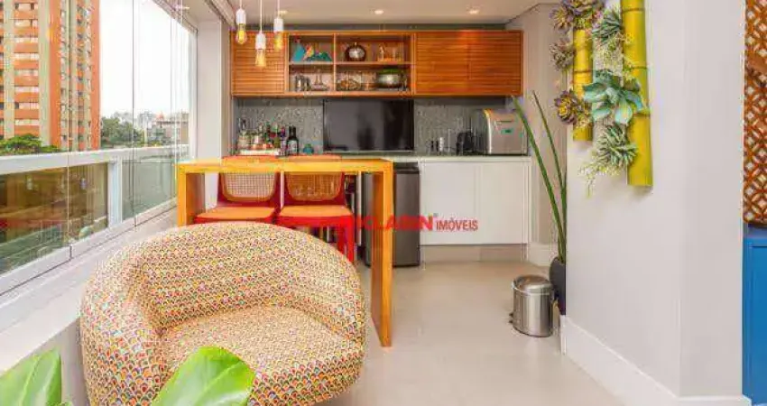 Apartamento com 3 quartos à venda na Rua Professor José Leite e Oiticica, Vila Gertrudes, São Paulo