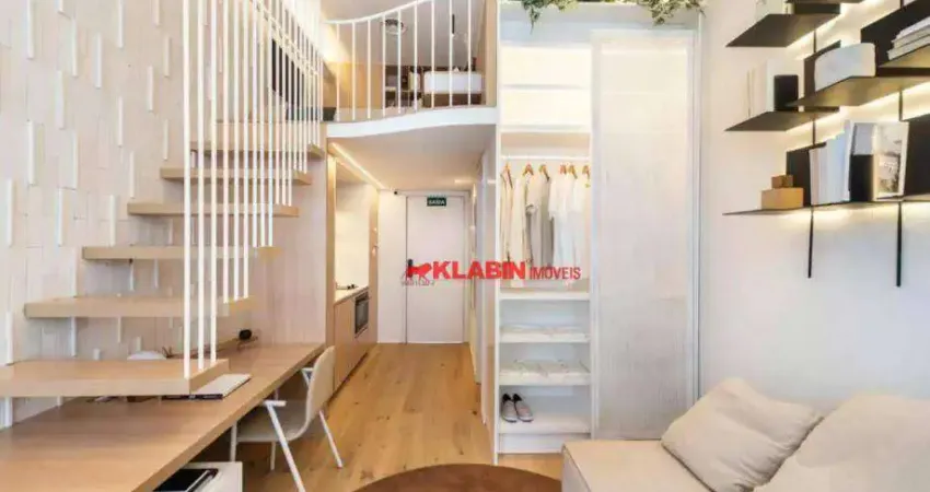 Loft com 1 dormitório à venda, 25 m² por R$ 607.000,00 - Cerqueira César - São Paulo/SP