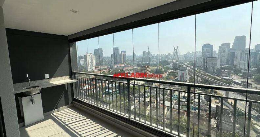 Apartamento com 3 dormitórios à venda, 94 m² por R$ 1.500.000,00 - Brooklin - São Paulo/SP