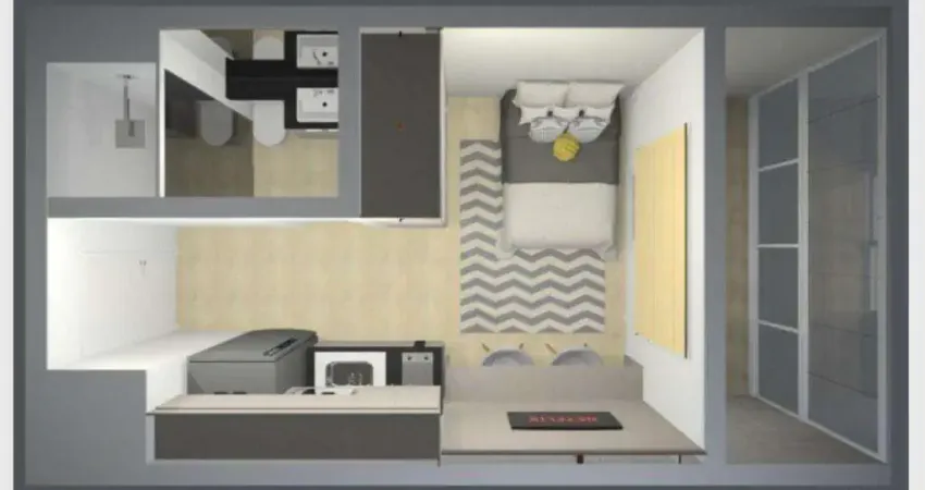 STUDIO NOVO, EXCELENTE LOCALIZAÇÃO, LAZER COMPLETO - VILA CLEMENTINO