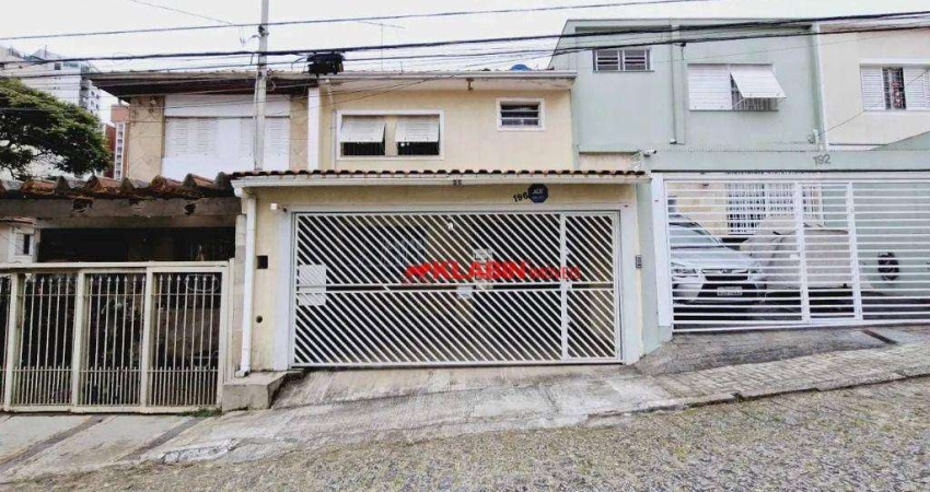 Sobrado com Excelente Localização na Vila Mariana com 186m² de Área Construída - 3 Dormitórios sendo 1 Suíte e 3 Vagas de Garagem - Fácil Acesso Metrô