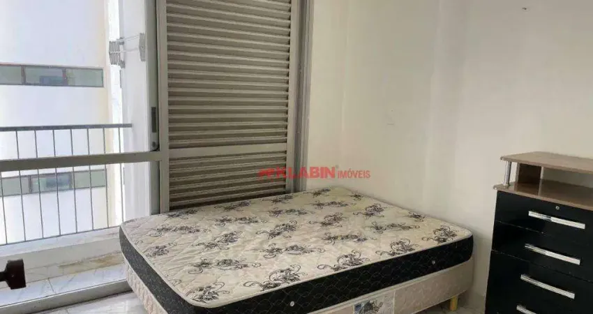 Apartamento Mobiliado de 1 Quarto com Varanda e Infraestrutura