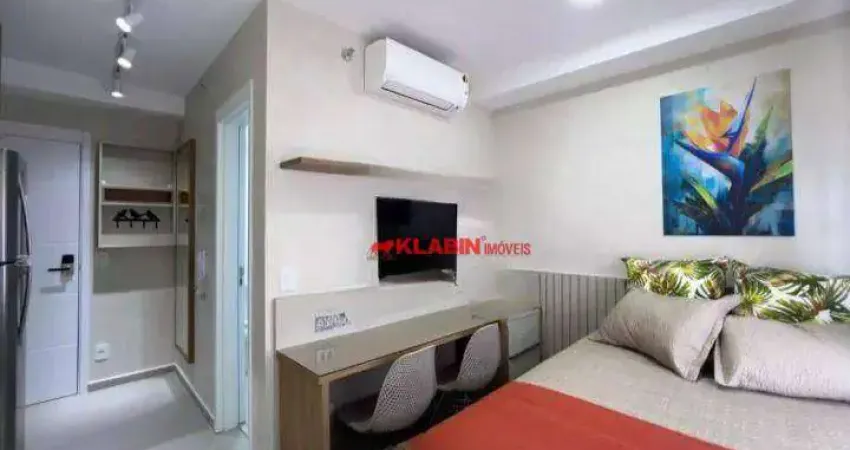 Apartamento com 1 dormitório para alugar, 31 m² por R$ 3.010,00/mês - Ipiranga - São Paulo/SP