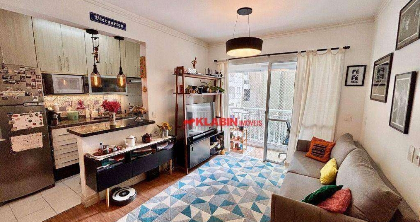 Lindo Apartamento de 2 Dormitórios com 56m² de Área Útil - 1 Vaga de Garagem - Magnífica Área de Lazer (Clube) e Localização - 120m do Metrô Paraíso