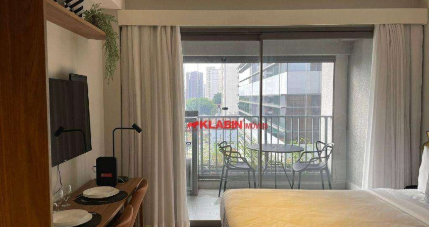 Studio, 30 m² - venda por R$ 806.000,00 ou aluguel por R$ 4.475,00/mês - Moema - São Paulo/SP
