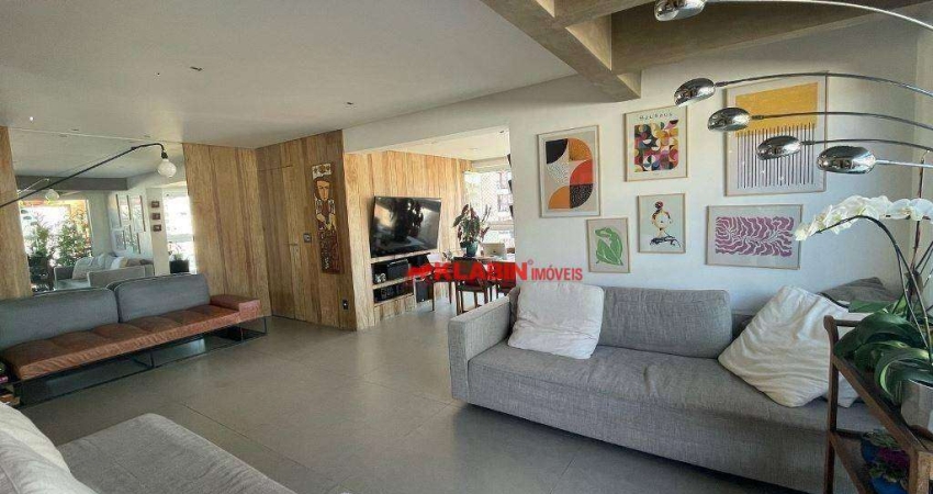 VILA MARIANA, MAGNÍFICA COBERTURA DUPLEX, AMPLO TERRAÇO, ÁREA GOURMET, 175m², 3 SUÍTES, LAZER COMPLETO.