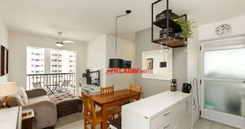 Apartamento com 2 dormitórios à venda, 48 m² por R$ 550.000,00 - Vila Anastácio - São Paulo/SP