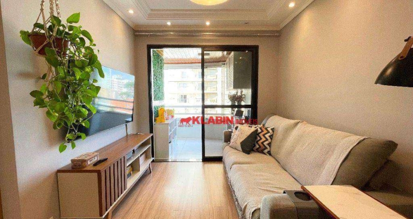 Apartamento com 2 dormitórios à venda, 64 m² por R$ 840.000,00 - Cambuci - São Paulo/SP