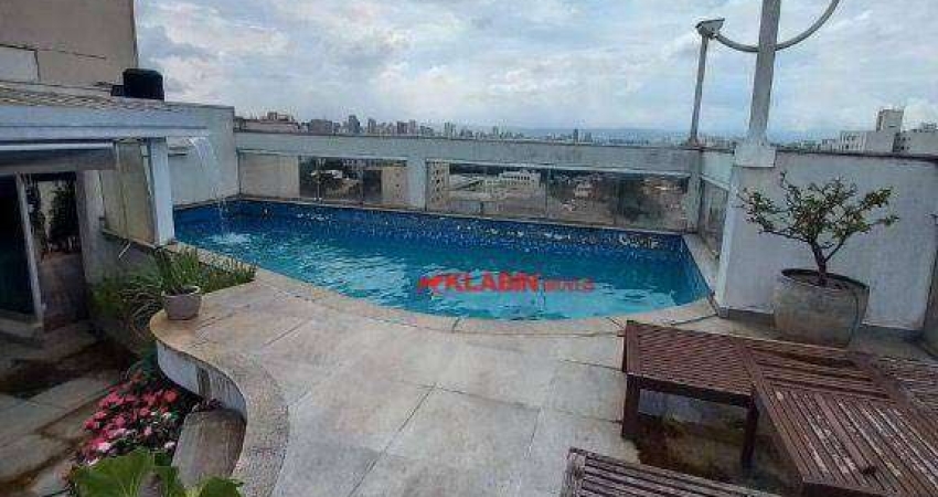 Cobertura com 4 dormitórios à venda, 170 m² por R$ 2.800.000,00 - Ipiranga - São Paulo/SP