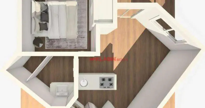 Apartamento à venda - 1 Dormitório | 1 Varanda | 1 Vaga - Próximo ao Metrô Trianon-Masp!