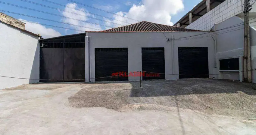 Galpão, 480 m² - venda por R$ 2.100.000,00 ou aluguel por R$ 12.120,00/mês - Ipiranga - São Paulo/SP